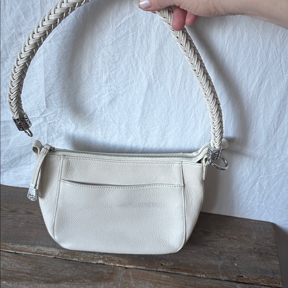 Brighton Cream Leather Wristlet Clutch - Picture 7 of 7